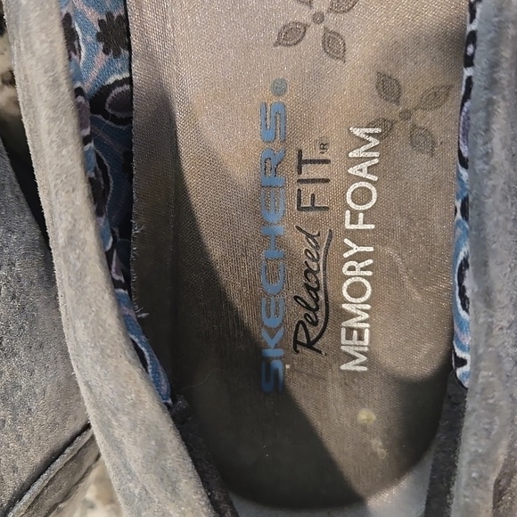 SKECHERS BIKERS TRAFFIC CASUAL WALKING SNEAKERS. SIZE 10. GREY. - Picture 13 of 13